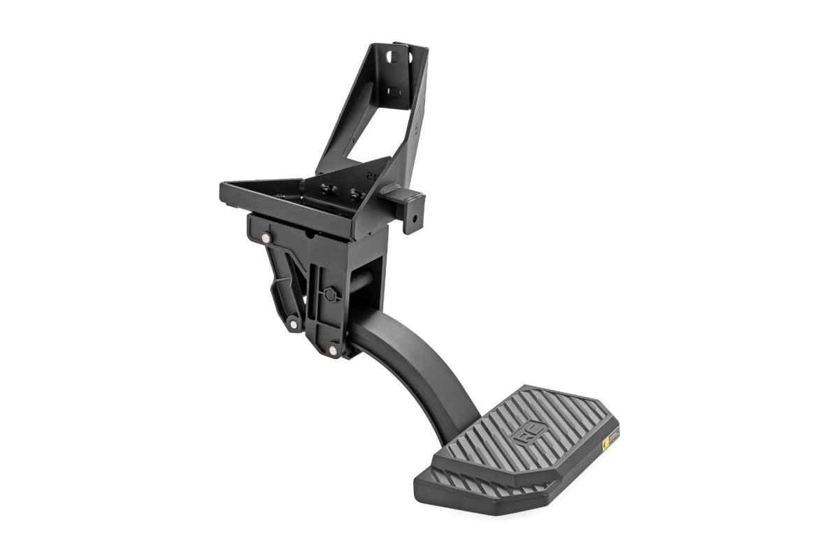GMC 3500HD Retractable Bed Step - Rough Country - Manual Pull - '15-'19